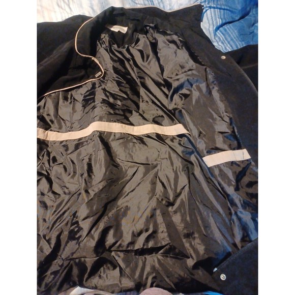 Weather Tamer Womens Jacket Coat Black And Tan Zip Up Front Size 2x Outerwear - Picture 2 of 6